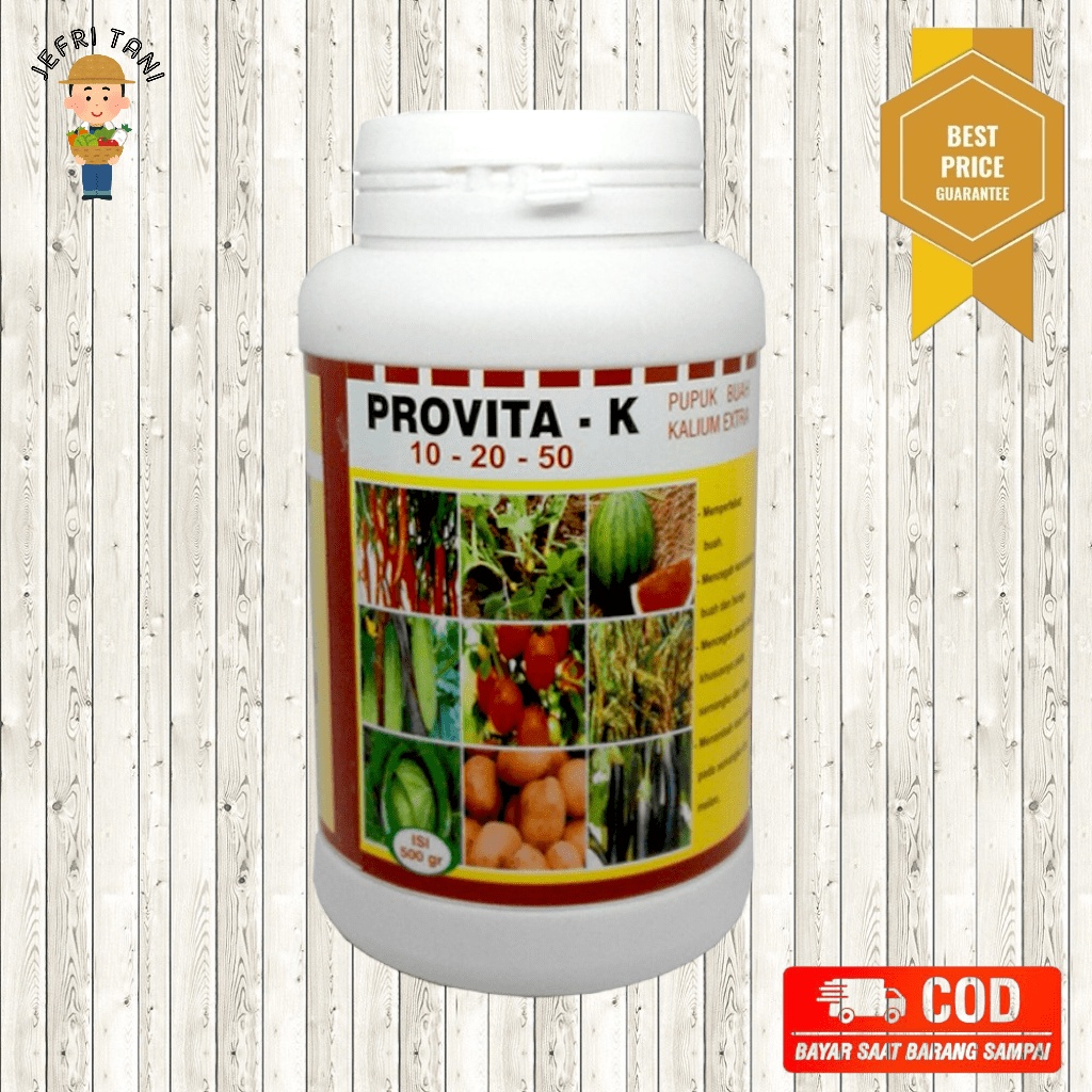 PUPUK BUAH ANTI RONTOK PROVITA K NPK 10-20-50 EXTRA KALIUM 500GRAM