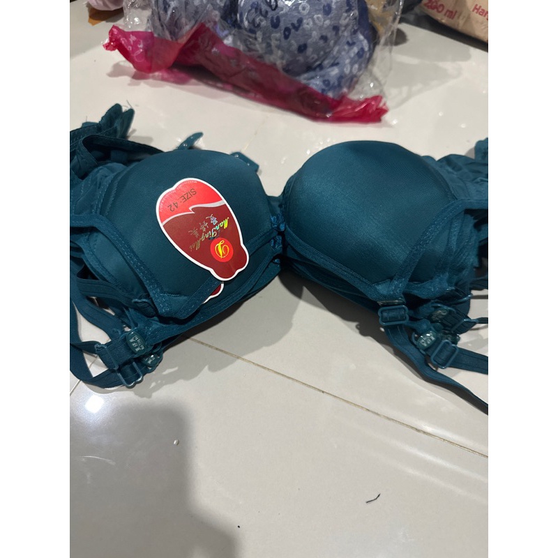 SOLIX ONLINE Bra BH Man ting mei busa tanpa kawat 2 pengait