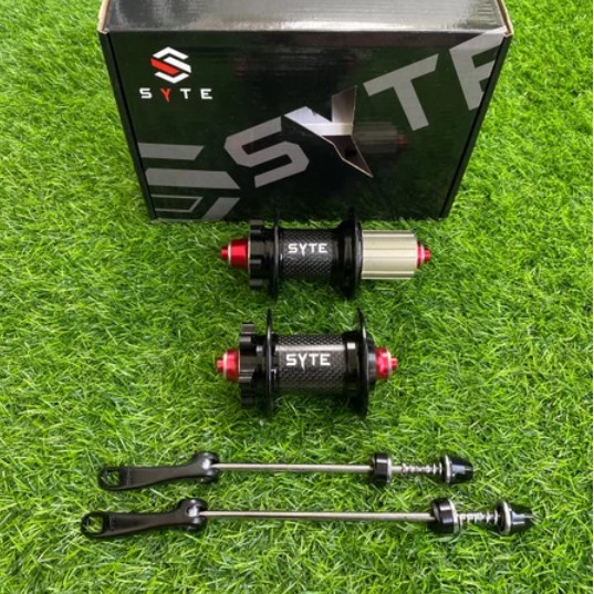 Hub Freehub Sepeda 28 Holes Carbon Discbrake Hub Loncer Merk SYTE