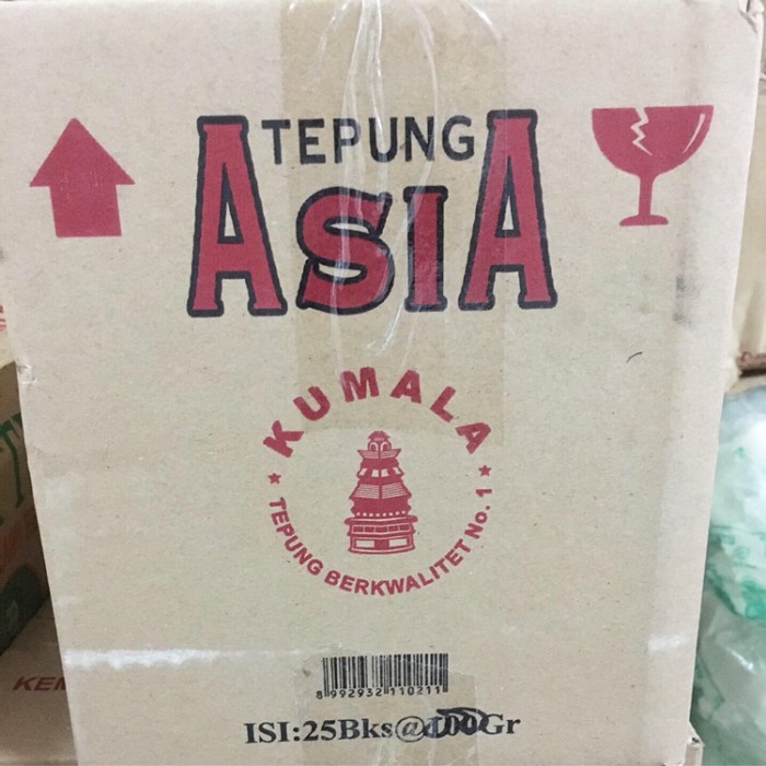 

Tepung Asia Kumaa / Tepung Asia Dus / Tepung Asia Karton / 25bksx100g