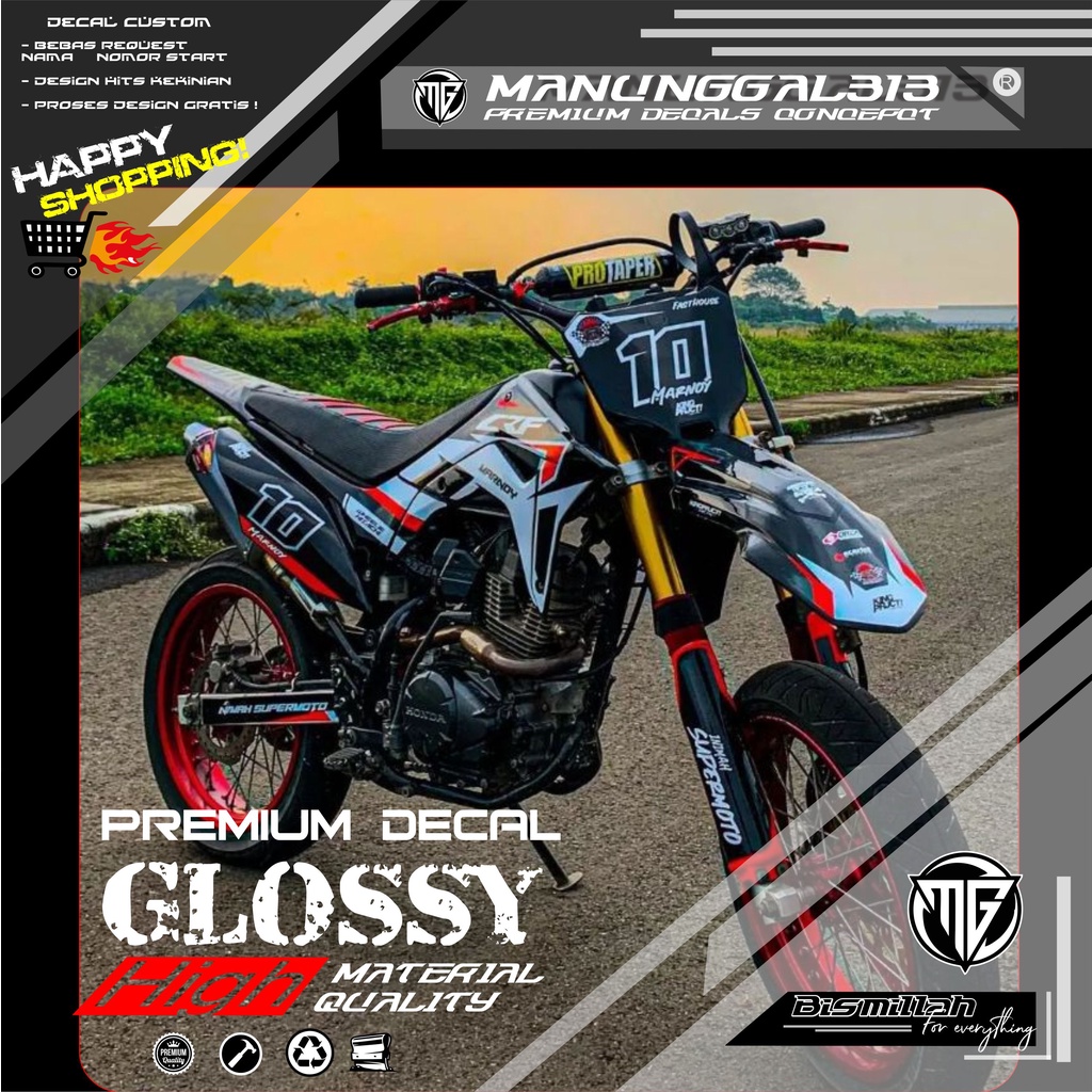 decal Decal full  Honda CRF 150L - Decal Sticker CRF150L keren