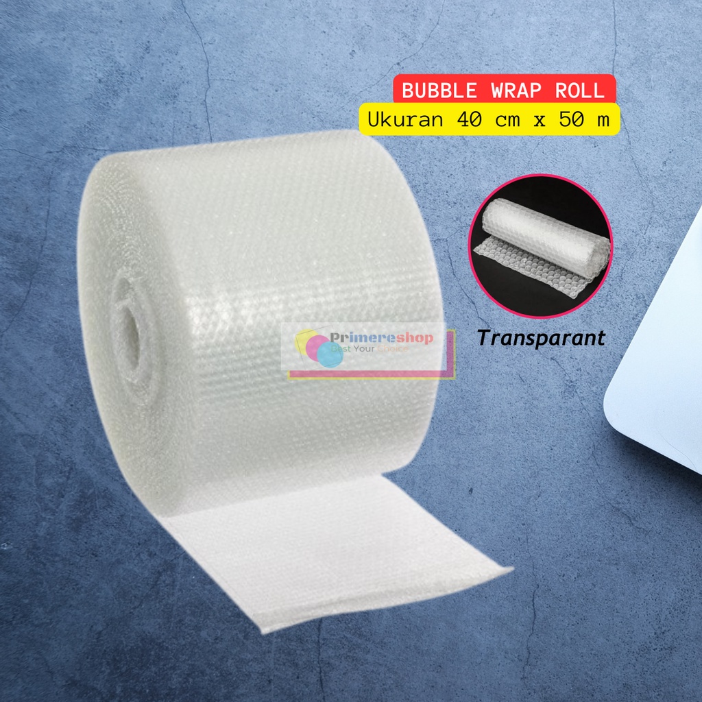 

Bubble Wrap Roll Bening Tebal 40 cm x 50 Meter