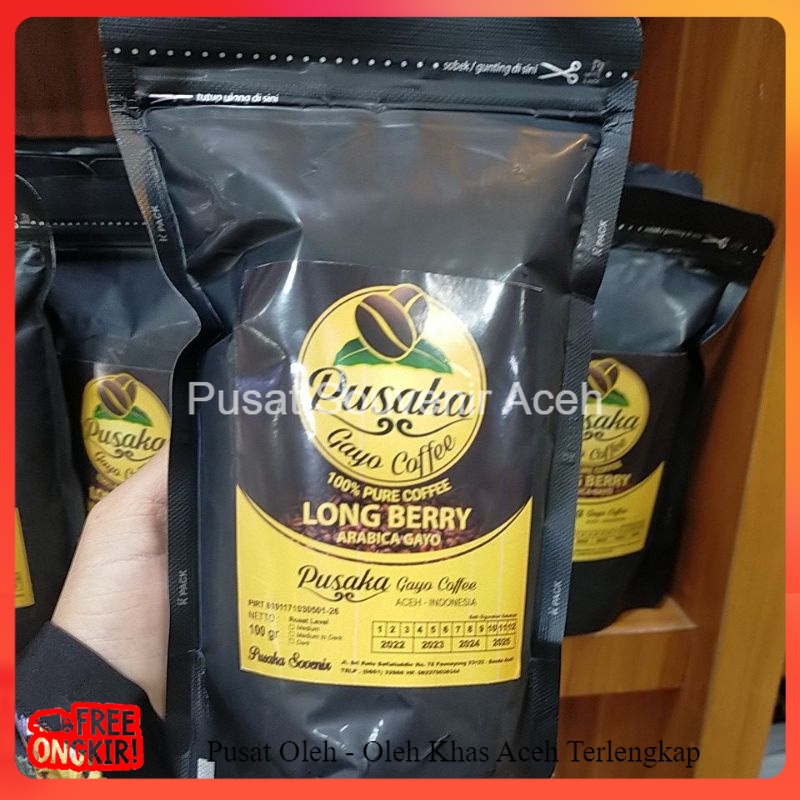 

kopi Gayo Long berry