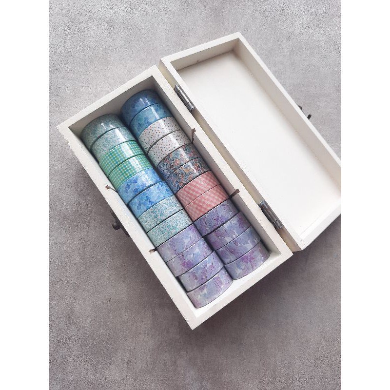 

Washi Tape Series A / Selotip Masking Tape Watercolor Journal Bujo Journaling Jurnal