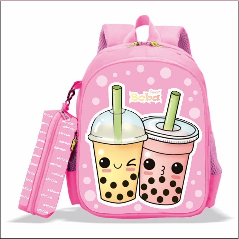 viral Tas Boba Viral High Quality 4 Warna // TAS RASEL ANAK BOBA TAS SEKOLAH BOBA TERBARU 2022