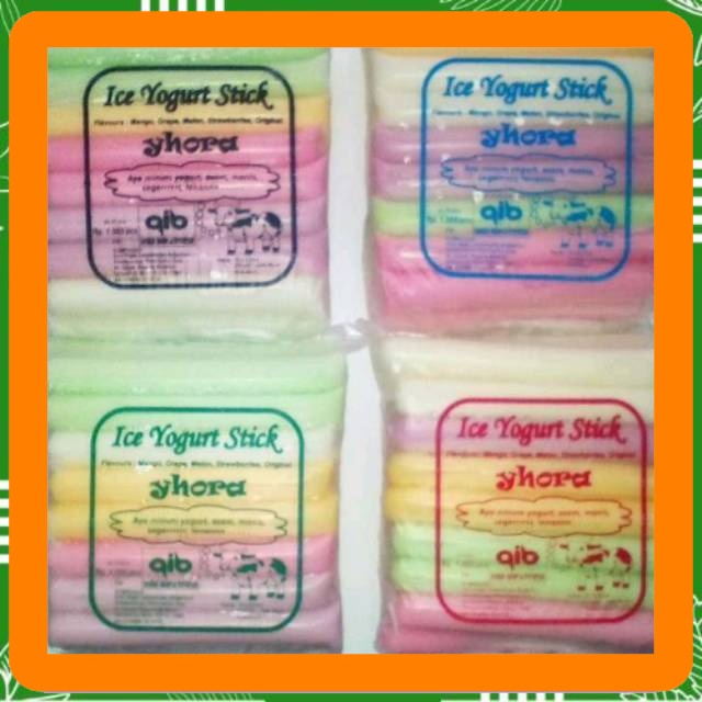 

Es yogurt yhora 1 pack 25 pcs panjang 14 cm best seller murah khusus GOJEK / GRAB Best Seller