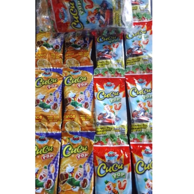 

Permen Cucu Pop 1 Renceng Isi 10 Pcs x @9gr ORIGINAL