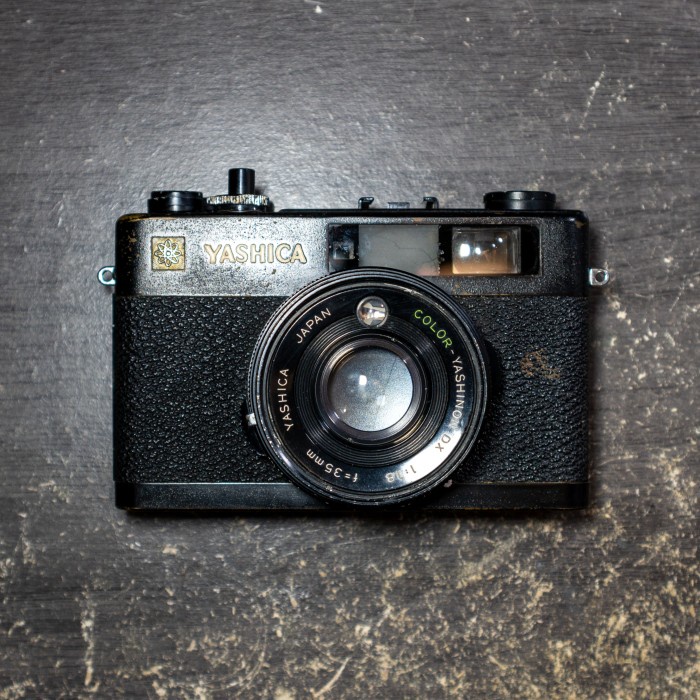 Yashica CC 35mm F1.8 X Minolta Hi Matic GX CCN 40mm F1.7 Canon Ql17