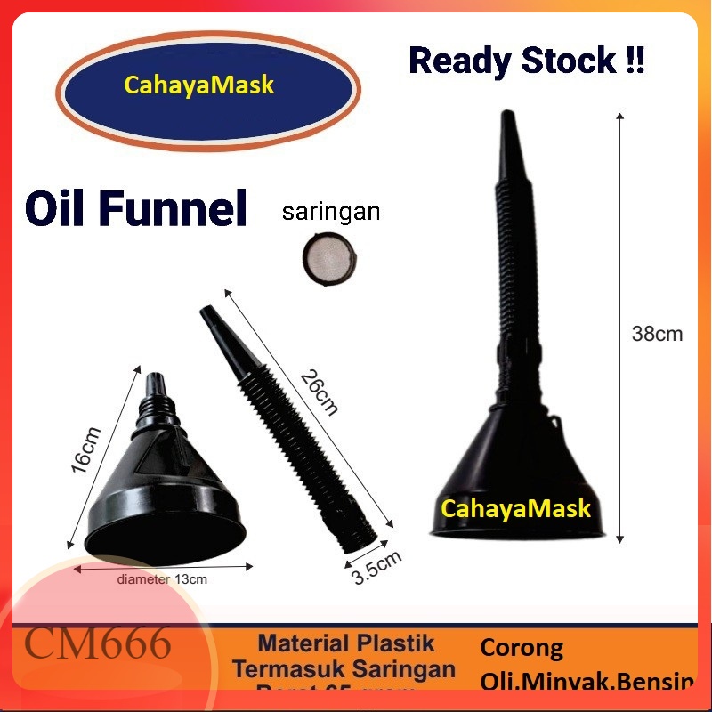 Corong Bensin/Corong Oli/Corong Minyak
