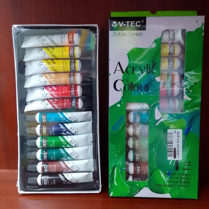 

CAT AKRILIK/CAT ACRYLIC V-TEC 12 WARNA VT-612A