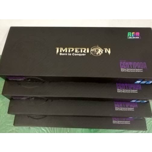 KEYBOARD GAMING MECHANICAL IMPERION CENTIPADA
