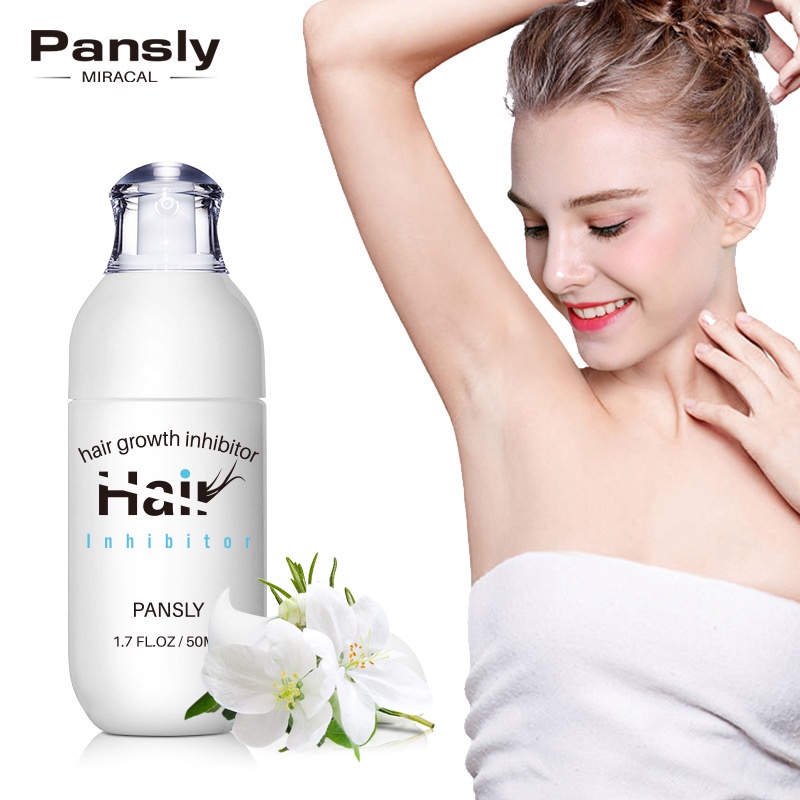 PANSLY Krim Penghilang Bulu Spray Perontok Bulu Kemaluan Untuk Ketiak Kemaluan Tangan dan Kaki - Hair Removal Spray Growth Inhibitor Cream