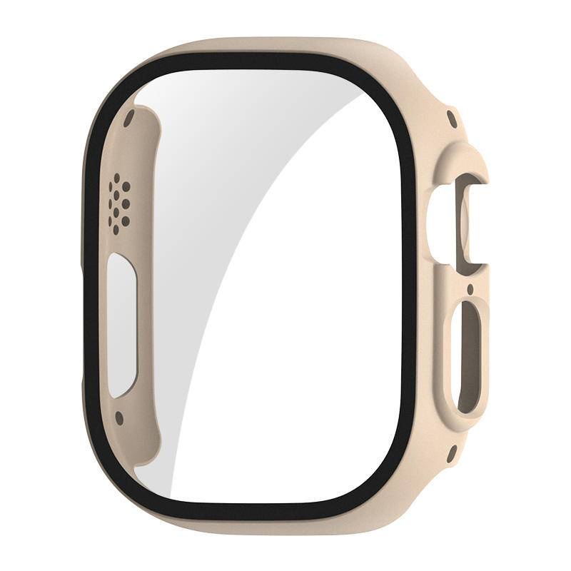 Tempered Glass+Frosted Watch Cover Untuk Apple Watch Ultra Case 49mm Bumper+Pelindung Layar Untuk Aksesori Iwatch Ultra 49mm