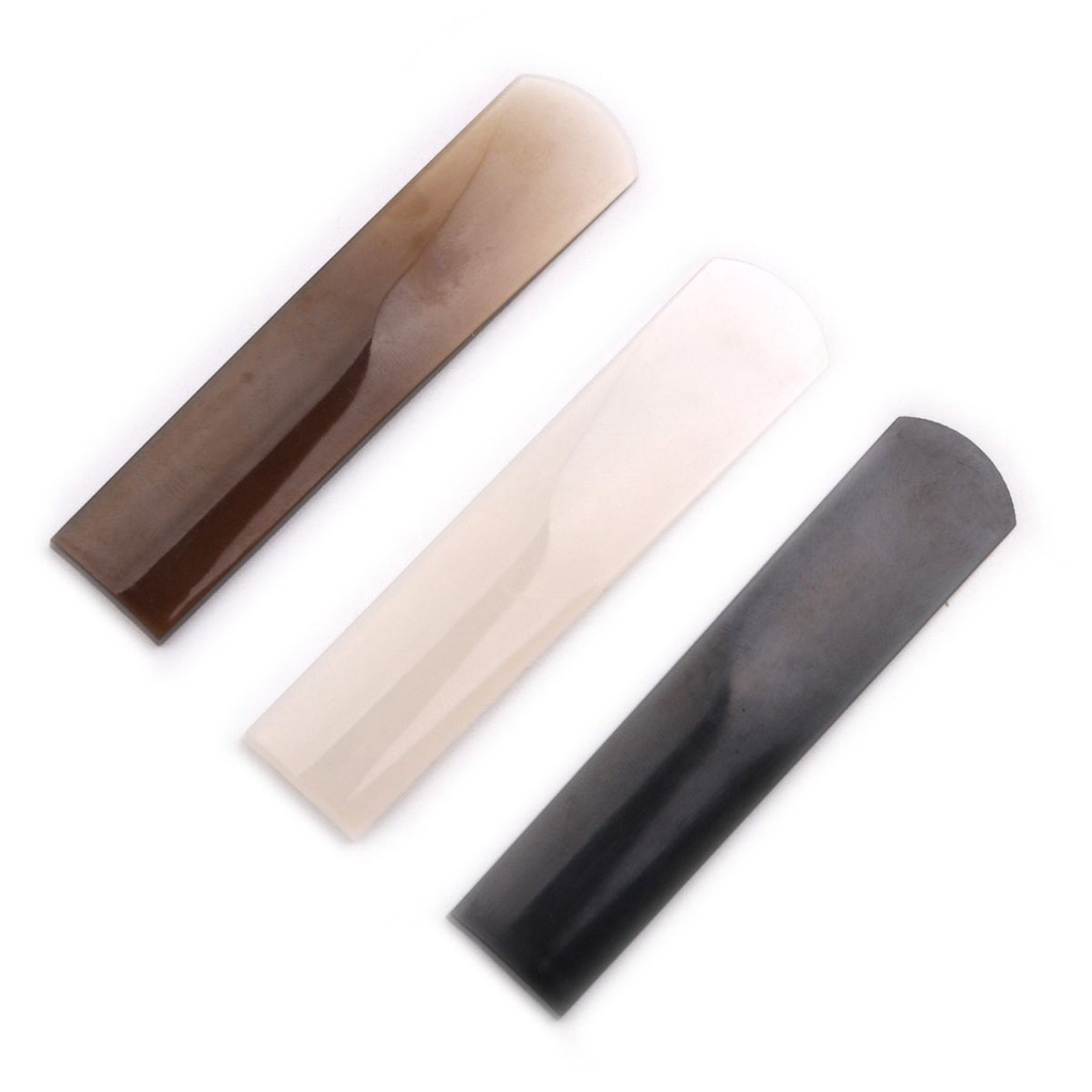 3pcs/set 3warna Bahan Resin Tahan Jamur Reed Untuk Saxophone Alto