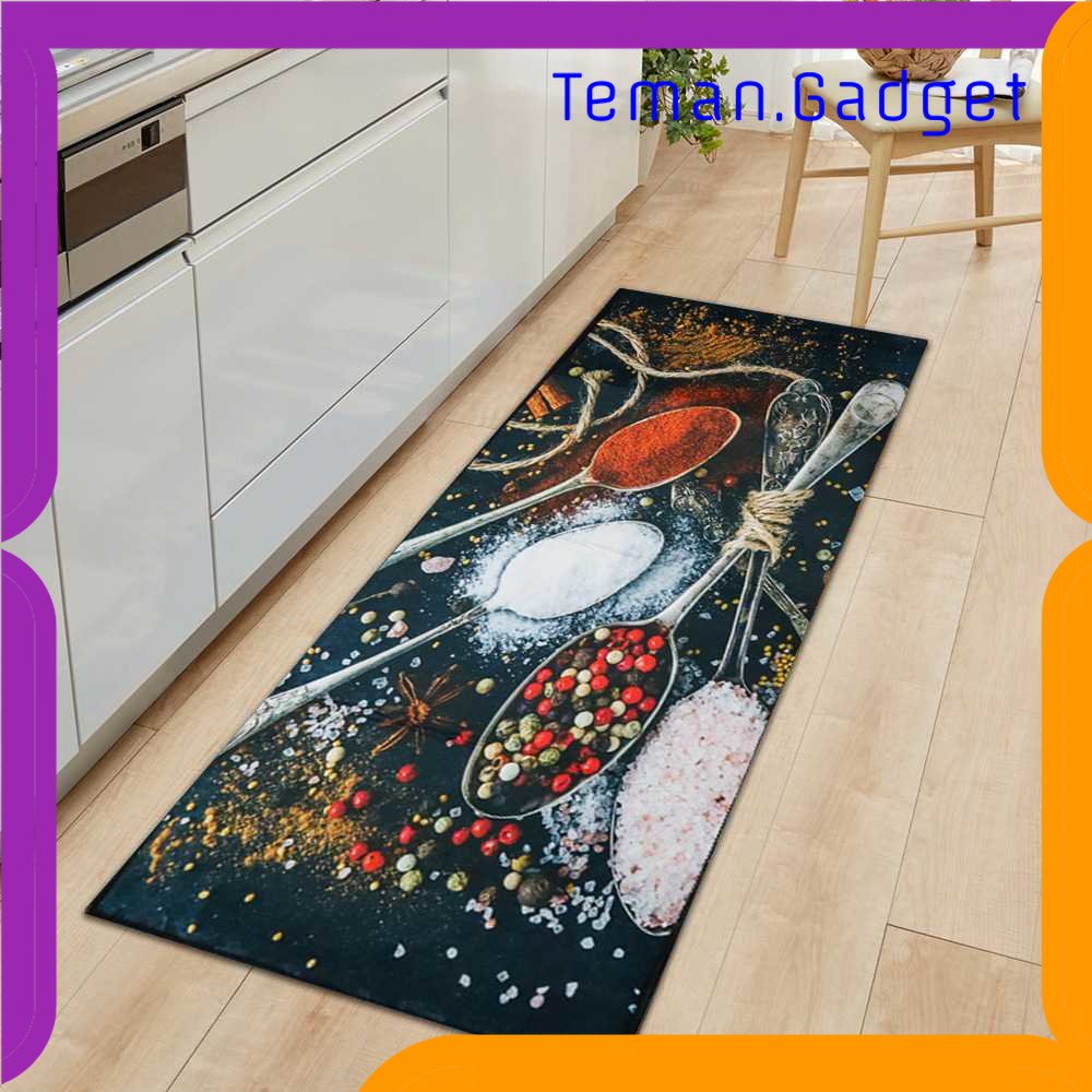 TG -  ART XINJIAJIA Keset Dapur Anti-slip Kitchen Rug 40x120cm - A014