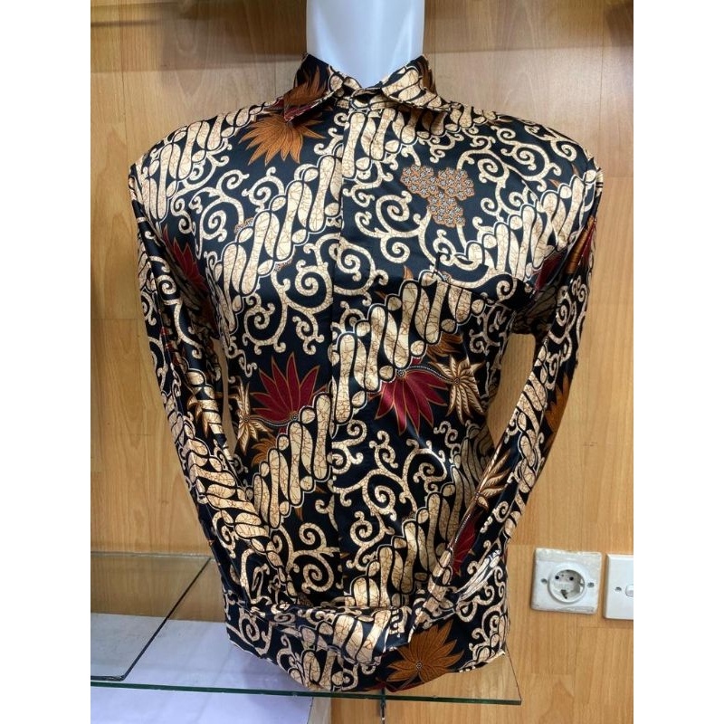 BA Kemeja panjang batik Batik kondangan modern kemeja modern