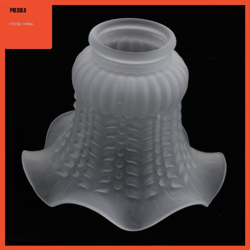 [Predolo] 3pcs Pengganti Lampu Gantung Kipas Plafon Lampu Dinding Frosted Clear Glass Shade