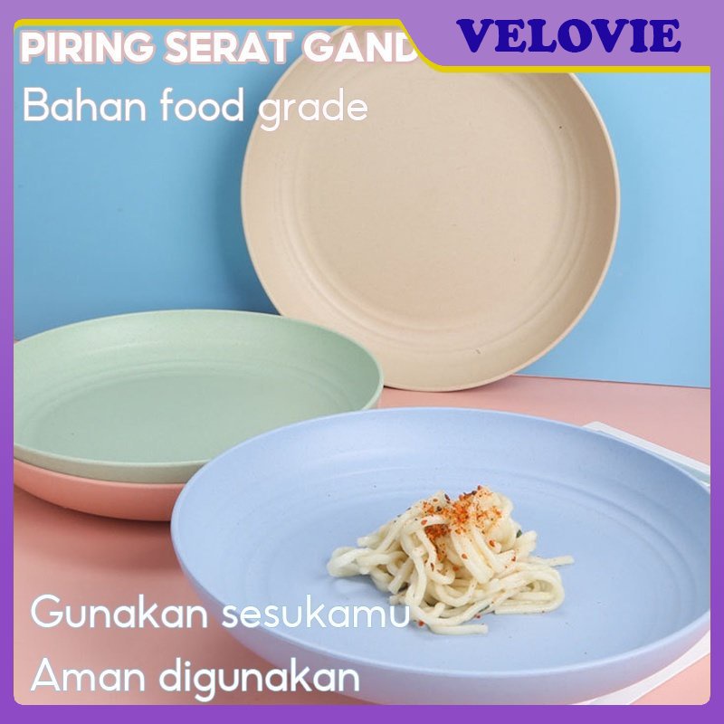 piring plastik murah / piring makan 20cm / 23cm / 25cm / Plate Piring Saji