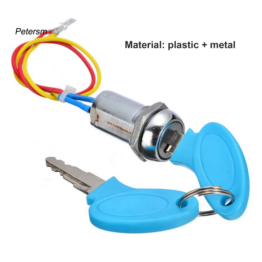 Pp 1set Saklar Pengapian Ringan Untuk Motor Metal Ignition Key Switch Lock High Performance