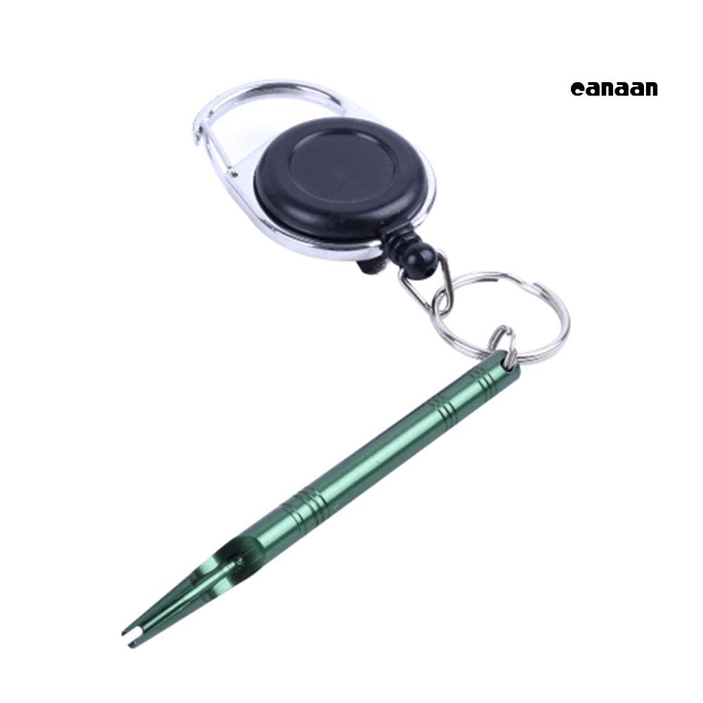 Cnn-outdoor Fly Fishing Line Tying Metal Quick Knot Tool+Aksesoris Pengusir