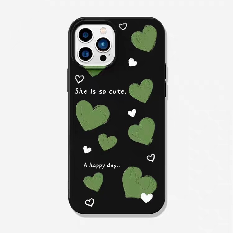 Iphone 14Plus iPhone 14seri TPU Soft Case Phone Case ins Kamera Perlindungan Iphone14 13 11 14Plus Pro Max7 8Plus X XR 12mini 13mini Empat Sudut Shockproof