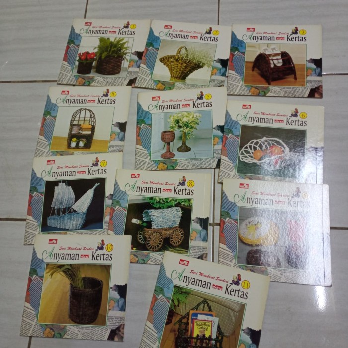 

SERI MEMBUAT SENDIRI ANYAMAN DARI KERTAS 1-11-G4