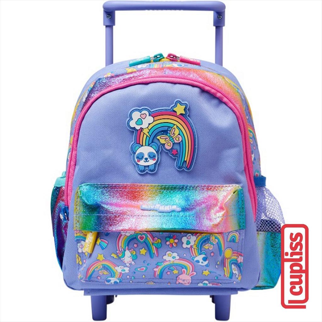 SMIGGLE Trolley Bag 446654 La La Teeny Lilac Tas Koper Travel Anak