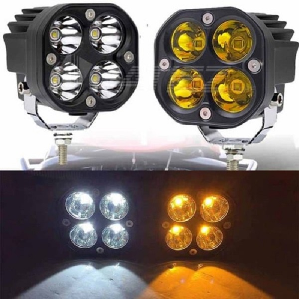 Lampu LED Cree 40 Watt 4 Mata Owl Putih Kuning 40W 2 Warna