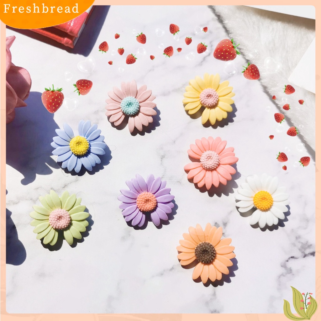 &lt; Freshbread &gt; Bros Pin Krisan Gap Jepang Style Unisex Kartun Bunga Pasangan Bros Pakaian Dekor