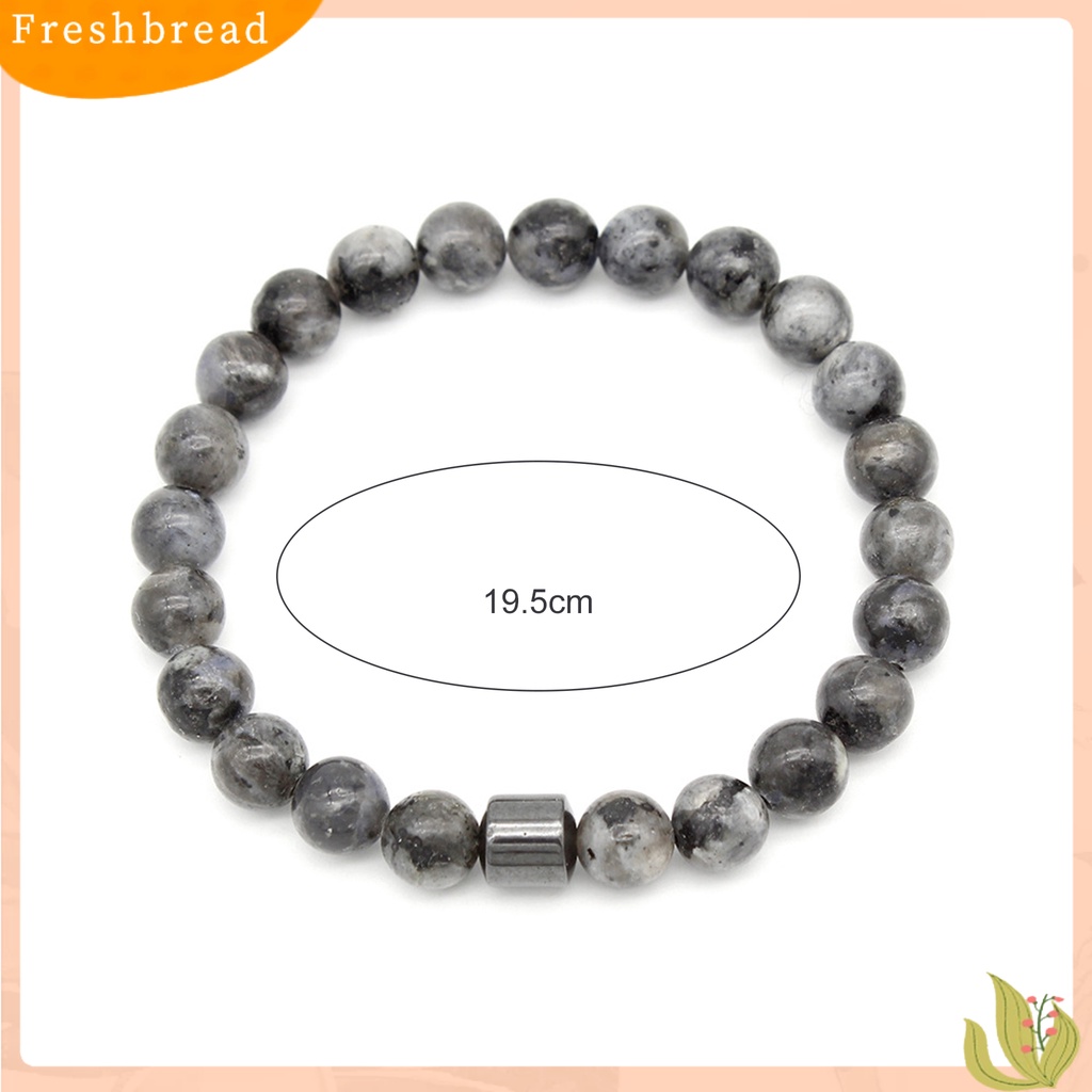 &lt; Freshbread &gt; Gelang Manik-Manik ic Hias Tali Elastis Peregangan All-match Hadiah Penghilang Stress 8mm Natural Faux Stone Tiger Eye Beads Healing Bracelet Untuk Kehidupan Sehari-Hari