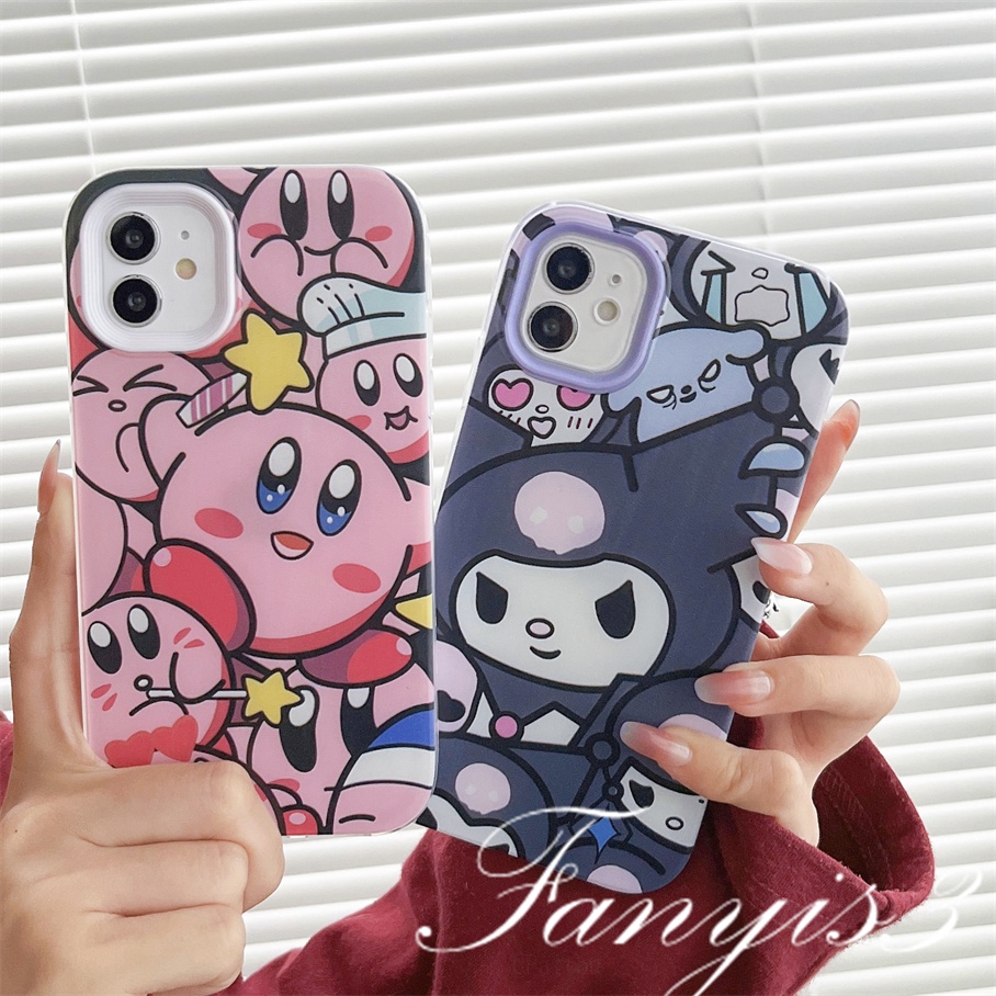 OPPO A17 A17k A57 A77 A77s A76 A96 A16 A16s A15 A15s A74 A95 A94 A93 A53 A33 A32 A5 A9 2020 A5s A7 A3s F11 A12 A12e Reno 7Z 5 karakter Cartoon 3in1 Casing Handphone Soft Cover