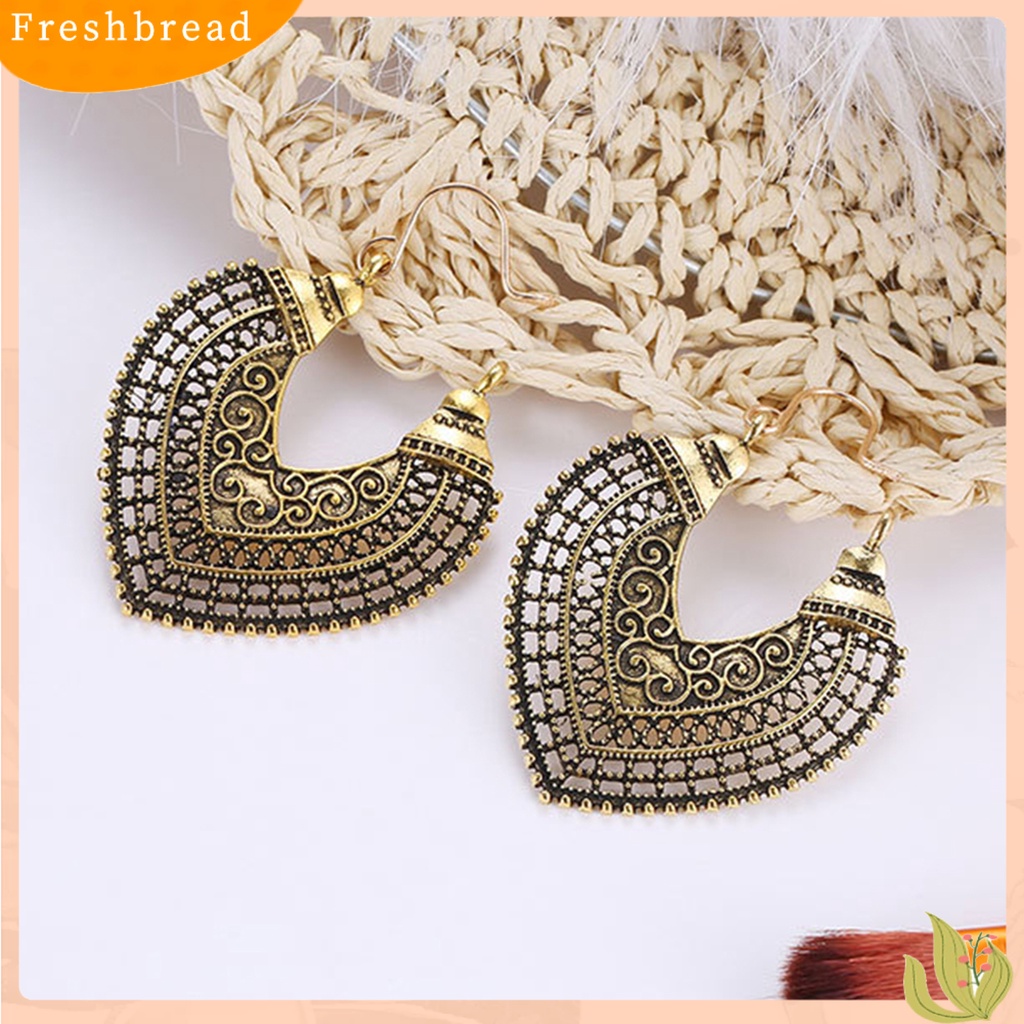 &lt; Freshbread &gt; Anting Wanita Bohemian Alloy Wanita Bohemian Liontin Telinga