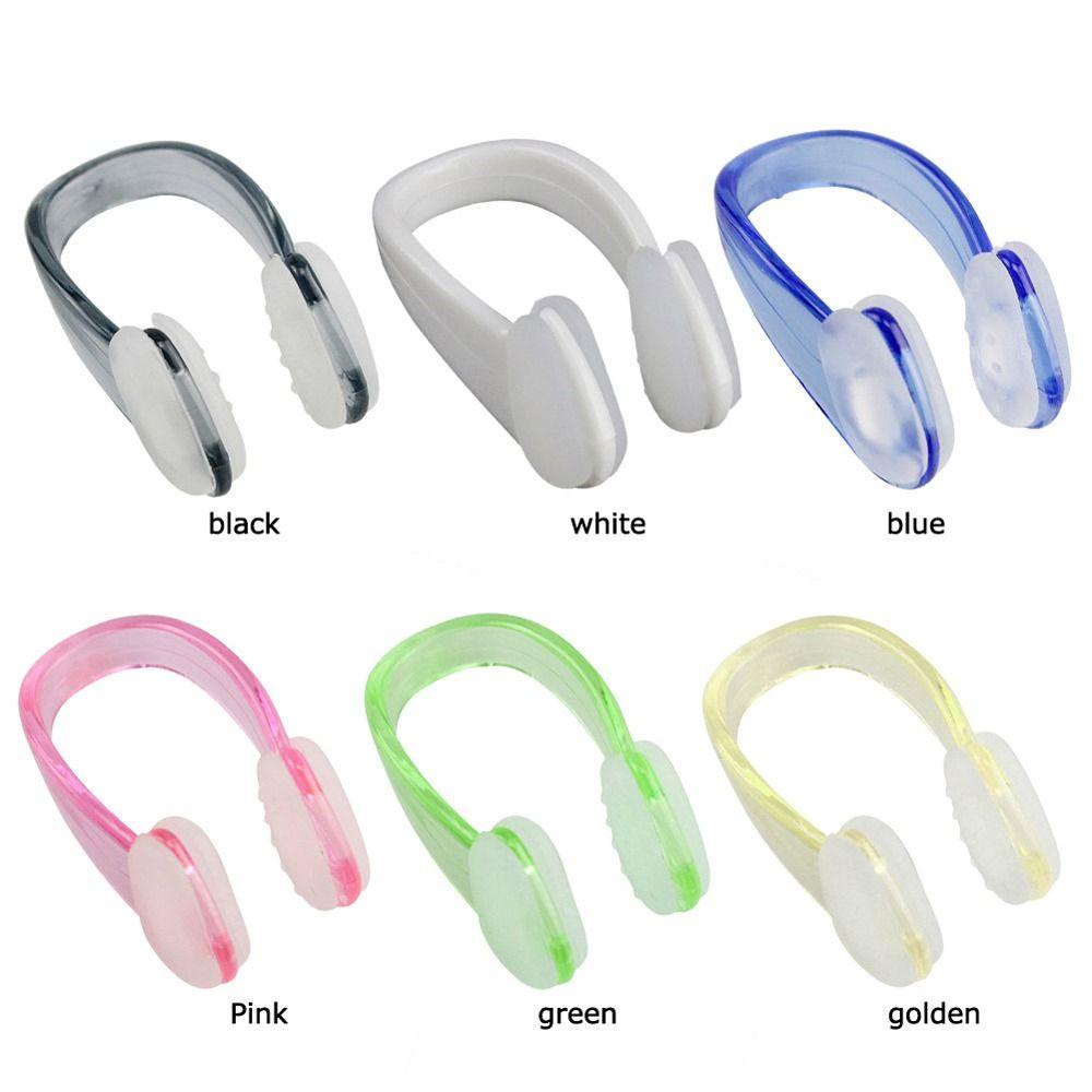 Lanfy Klip Hidung Multi-Warna Untuk Anak Reusable Noise Plug Silikon Menyelam Berenang Renang Surfing Swim Nose Clips