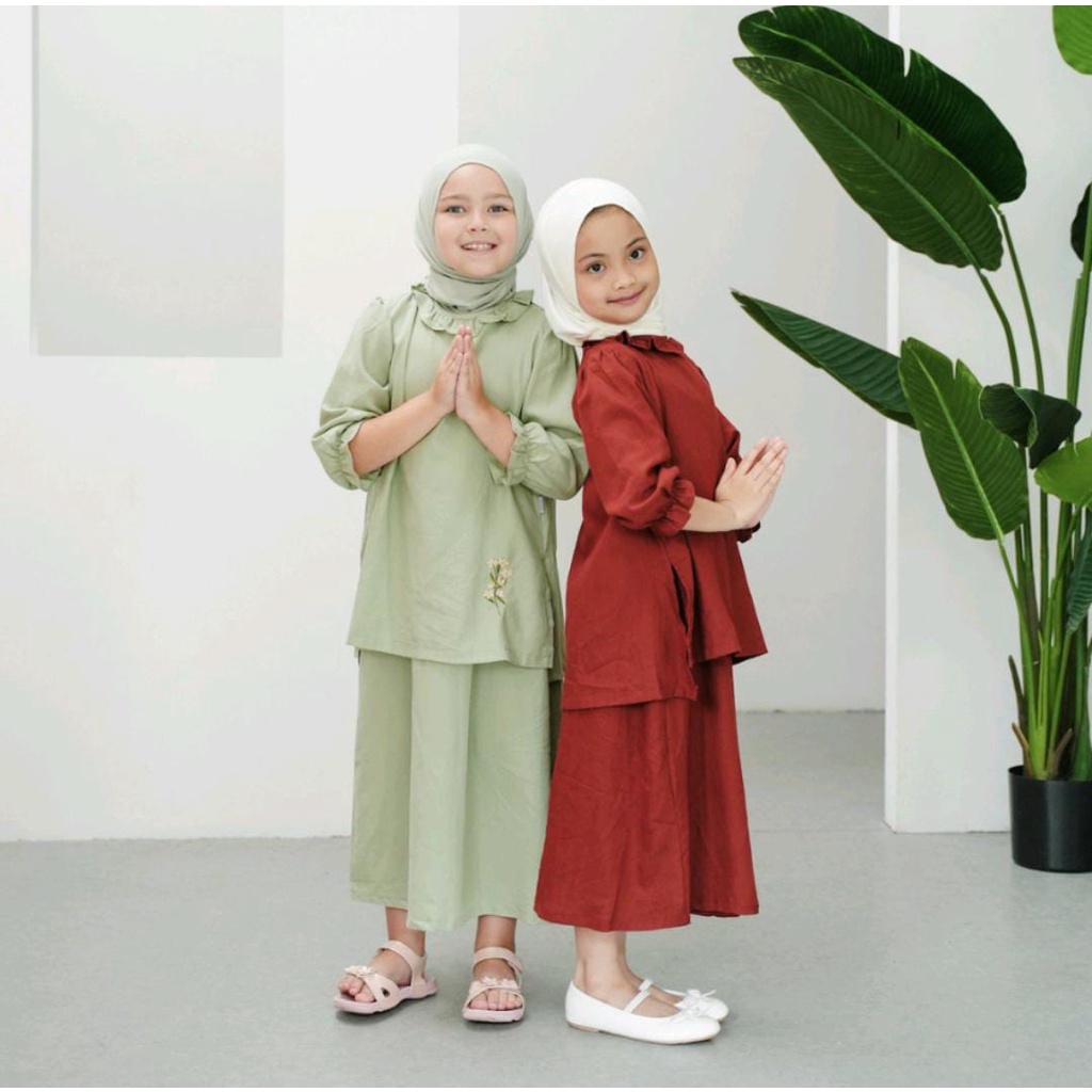 RAYA COLLECTION MOOI RAYYA TUNIK SET/ SETELAN TUNIK ANAK