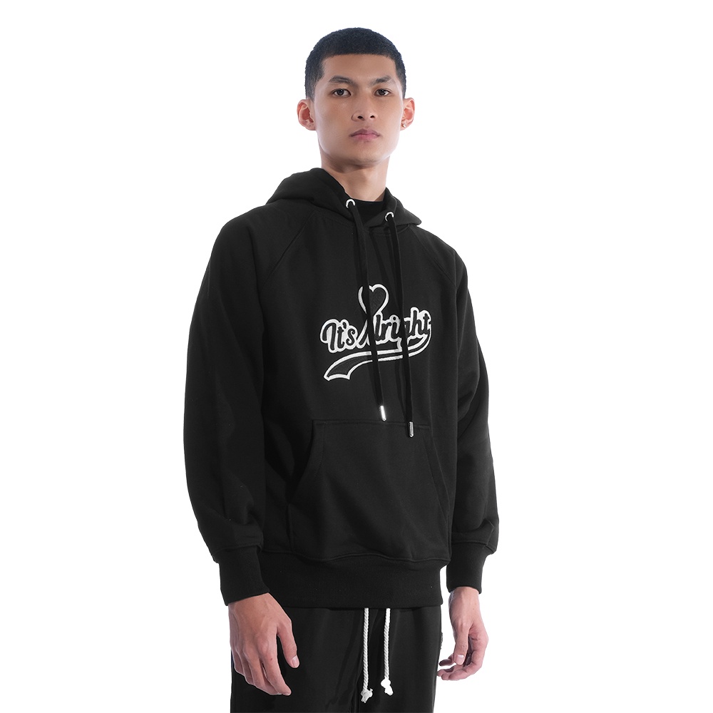 4M1 Paris Its Alright Hoodie Black