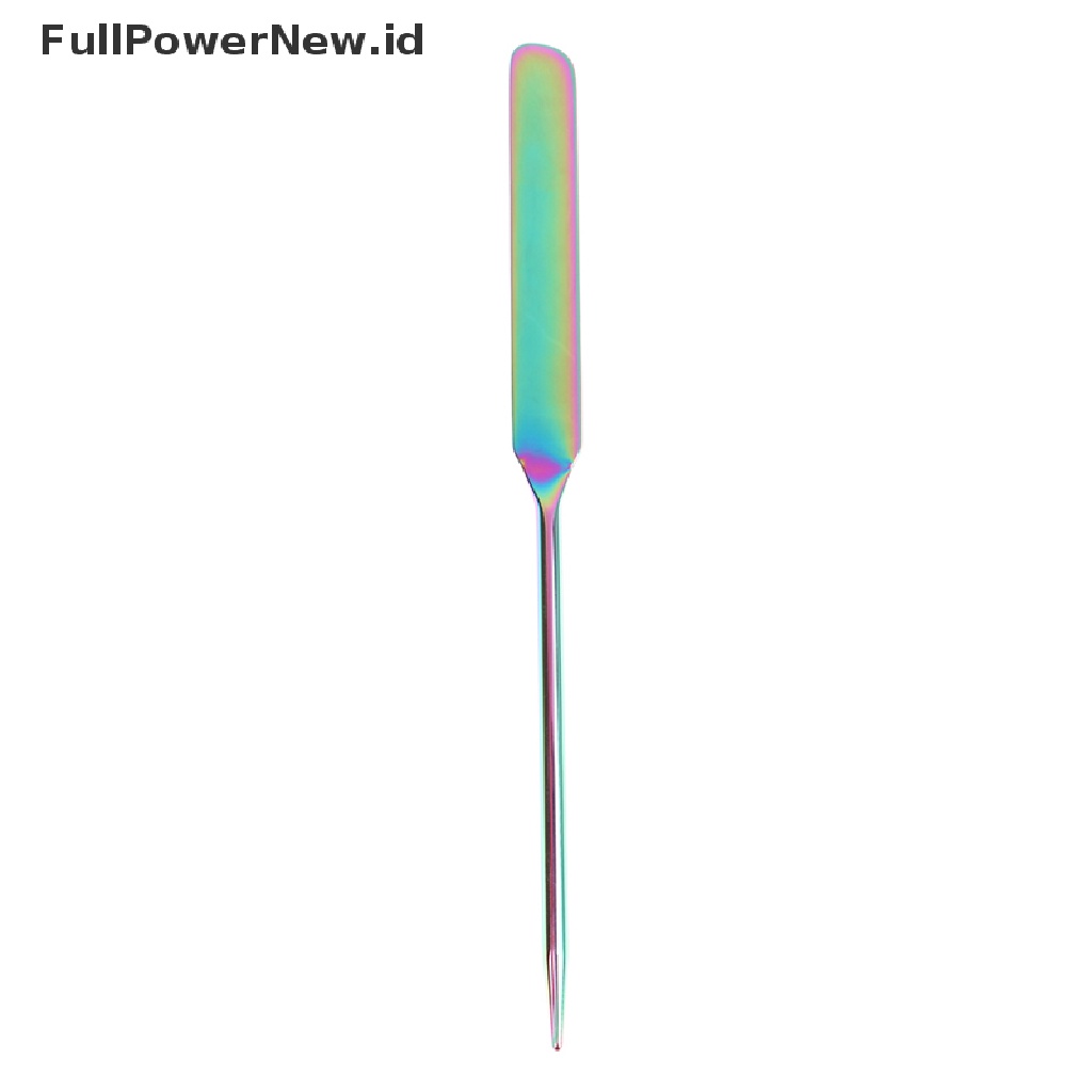 Power 1Pc Spatula Makeup Titanium Warna Mixing Stick Foundation Alat Pencampur Krim ID