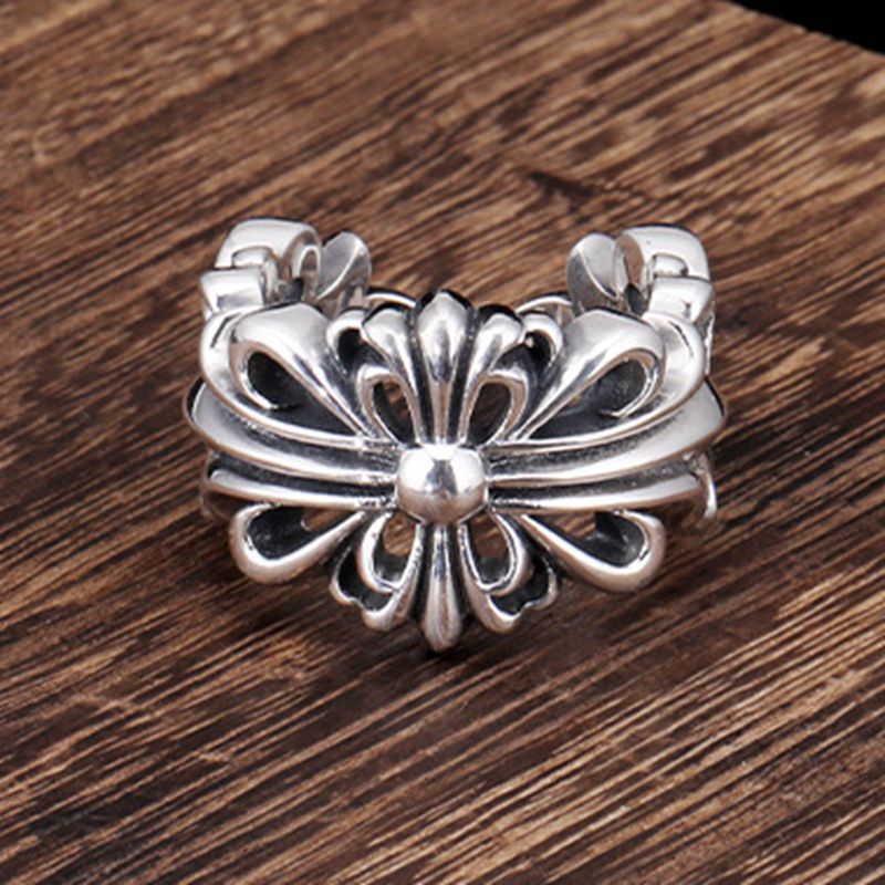 Fashion Punk Style Opening Adjustable Size Ring Retro Cincin Murah