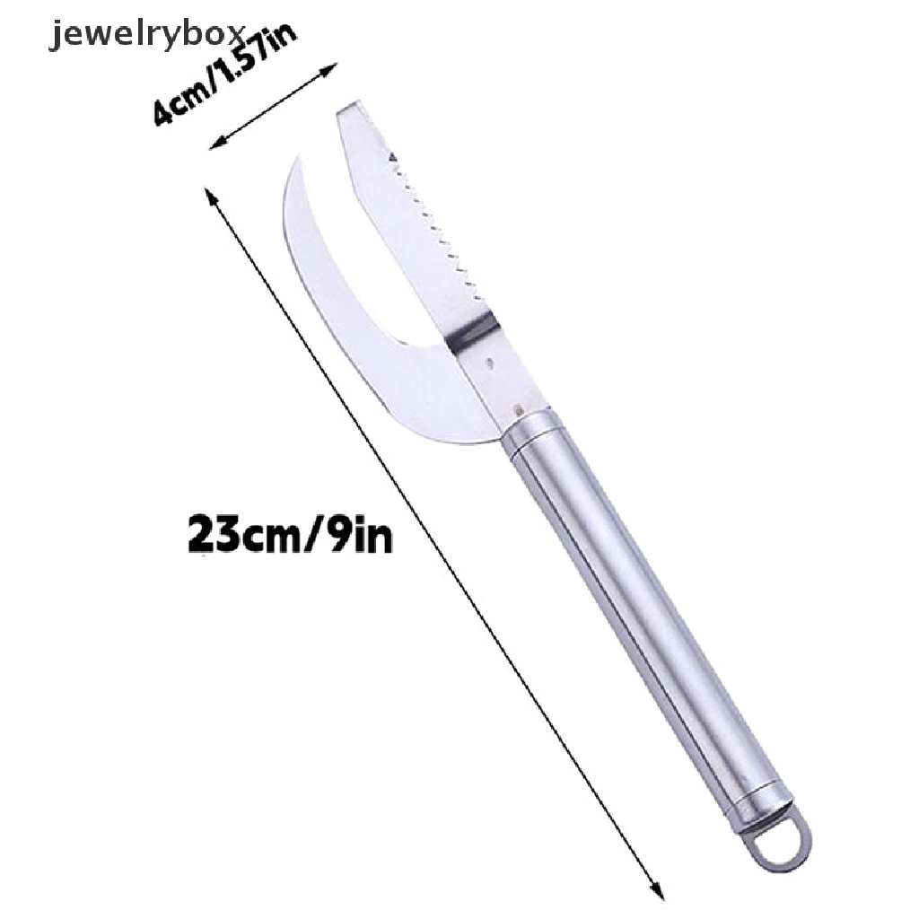 [jewelrybox] 2in1 Sikat Kulit Ikan Fast Remove Fish Scale Scraper Planer Alat Butik Ikan