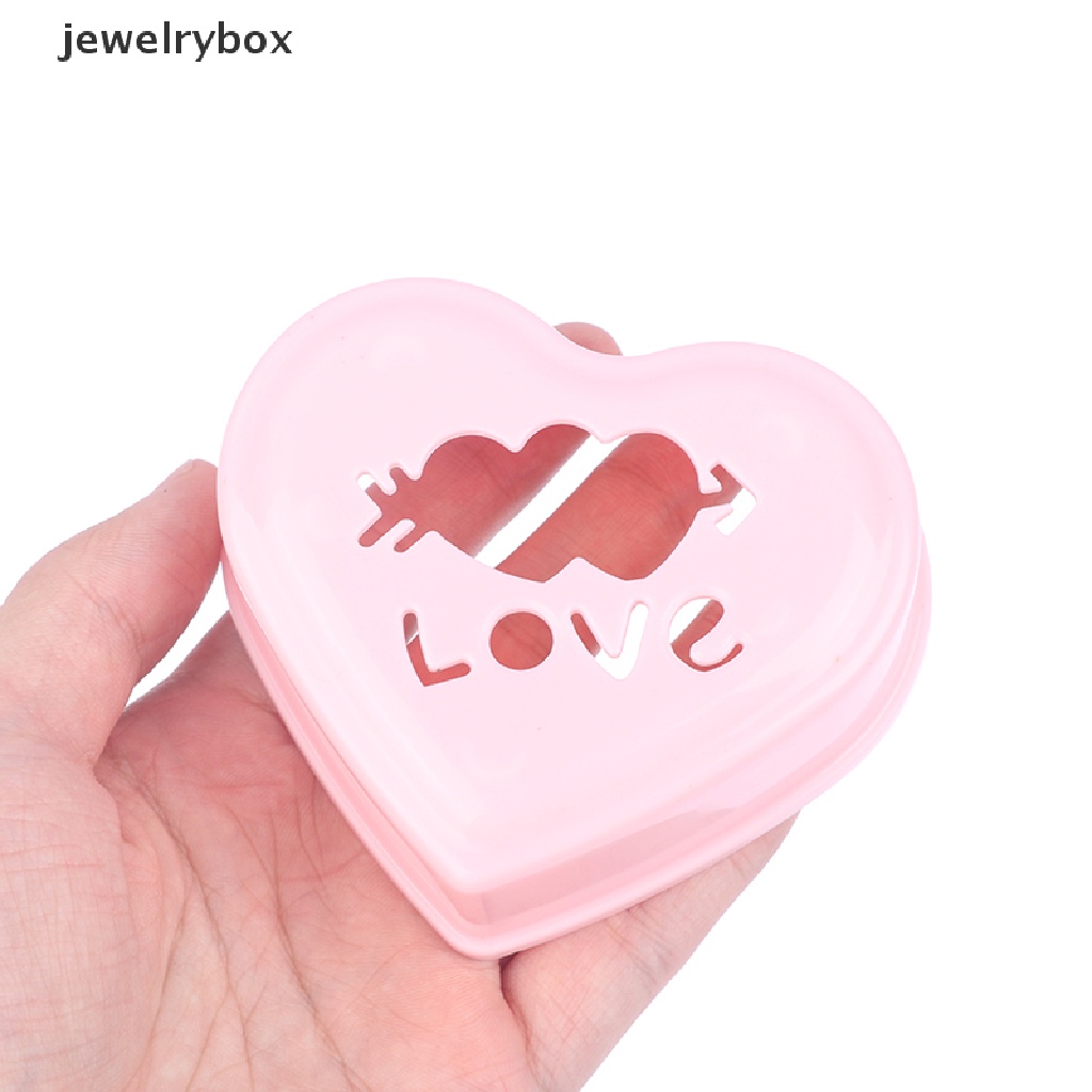 [jewelrybox] 1pc Kitchen Breakfast Love Cetakan Sandwich Roti Biskuit Embosser Kue Alat Butik