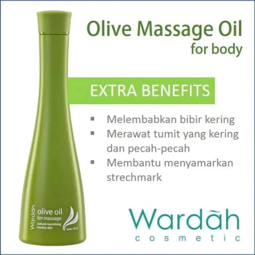 WARDAH Olive Oil For Massage 150ml - Amaze_Kosmetik