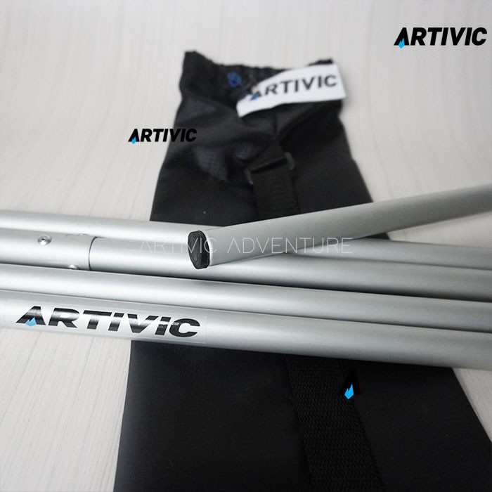 Sepasang Tiang Flysheet 210cm Aluminium Alloy Pole Artivic Ultralight