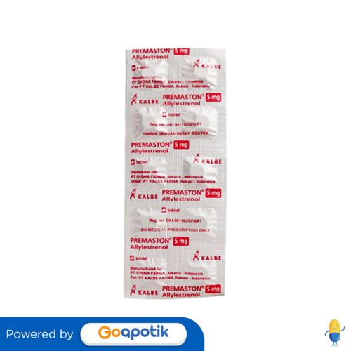 PREMASTON 5 MG STRIP 10 TABLET