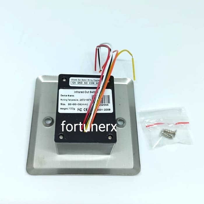 

Exit Button Push Button Tombol Contactless No Touch Door Infrared