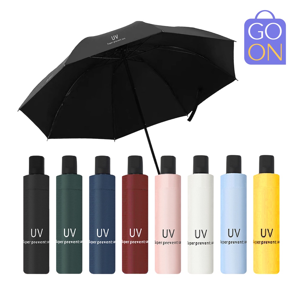 Payung Lipat UV Manual - Anti Hujan dan Sinar UV - COD &amp; GRATIS ONGKIR