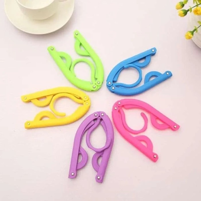 Gantungan Baju Lipat - Hanger Lipat Portable