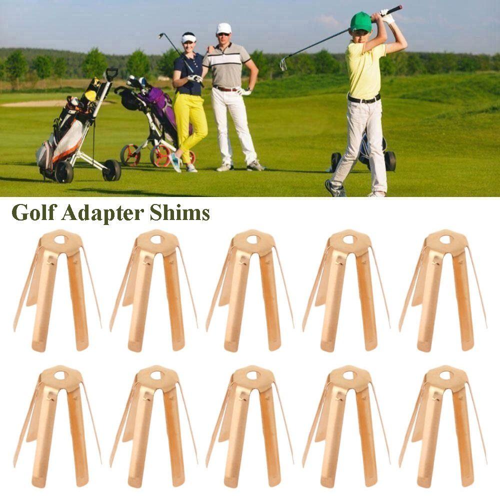 Populer 10Pcs Adaptor Golf Universal Kekuatan Tinggi Desain Unik Golf Club Shaft