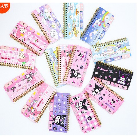 

(48 HAL) A6 RINGBOOK SANRIO / A6 NOTEBOOK SANRIO PREMIUM / NOTE BOOK CINNAMOROLL KUROMI MELODY