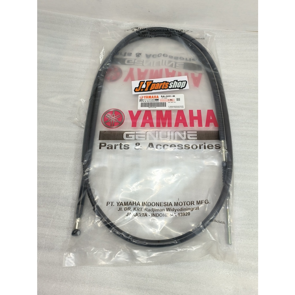 KABEL REM BELAKANG FINO 125 ORIGINAL YGP BJ8-F6351-00