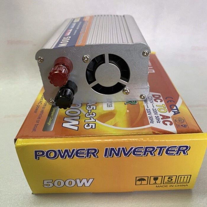 Power Inverter 500 watt DC 12V to AC 220V Hanaya Original