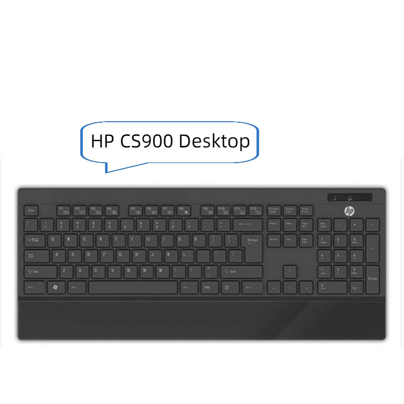 Cover Keyboard Komputer Untuk Model HP CS900 Desktop Waterproof Film Pelindung Silikon Full Coverage [ZK]